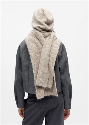 Milu scarf knit balaclava Humus Object 